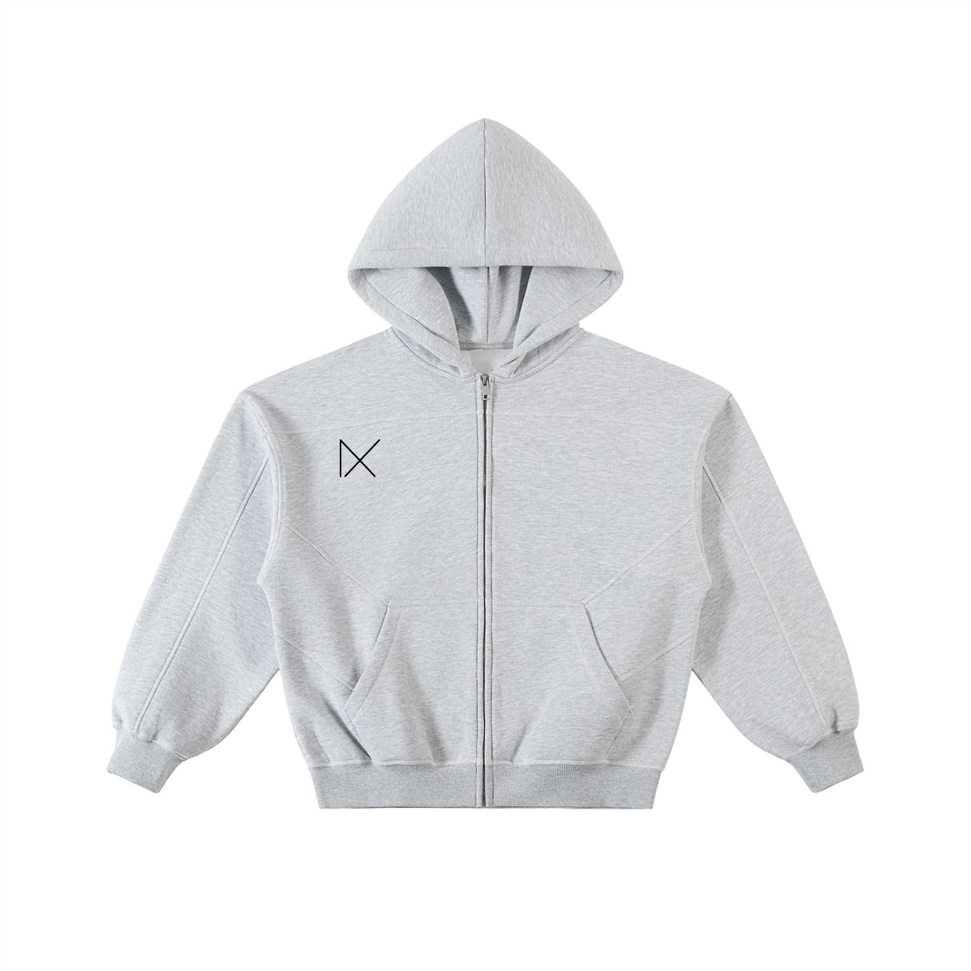 Ascension Ash Zip Hoodie