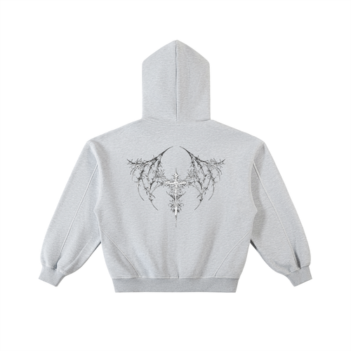 Ascension Ash Zip Hoodie