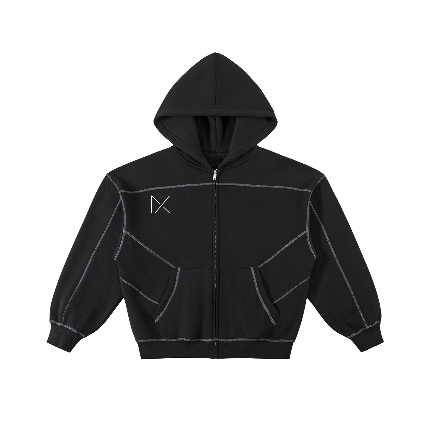 Ascension Obsidian Zip Hoodie