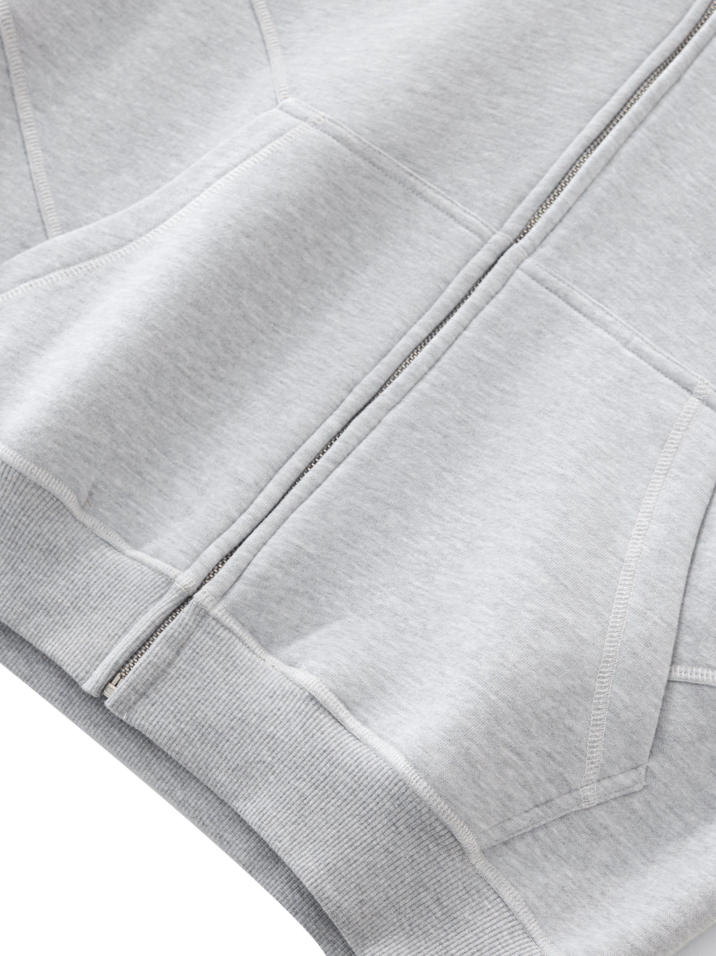 Ascension Ash Zip Hoodie