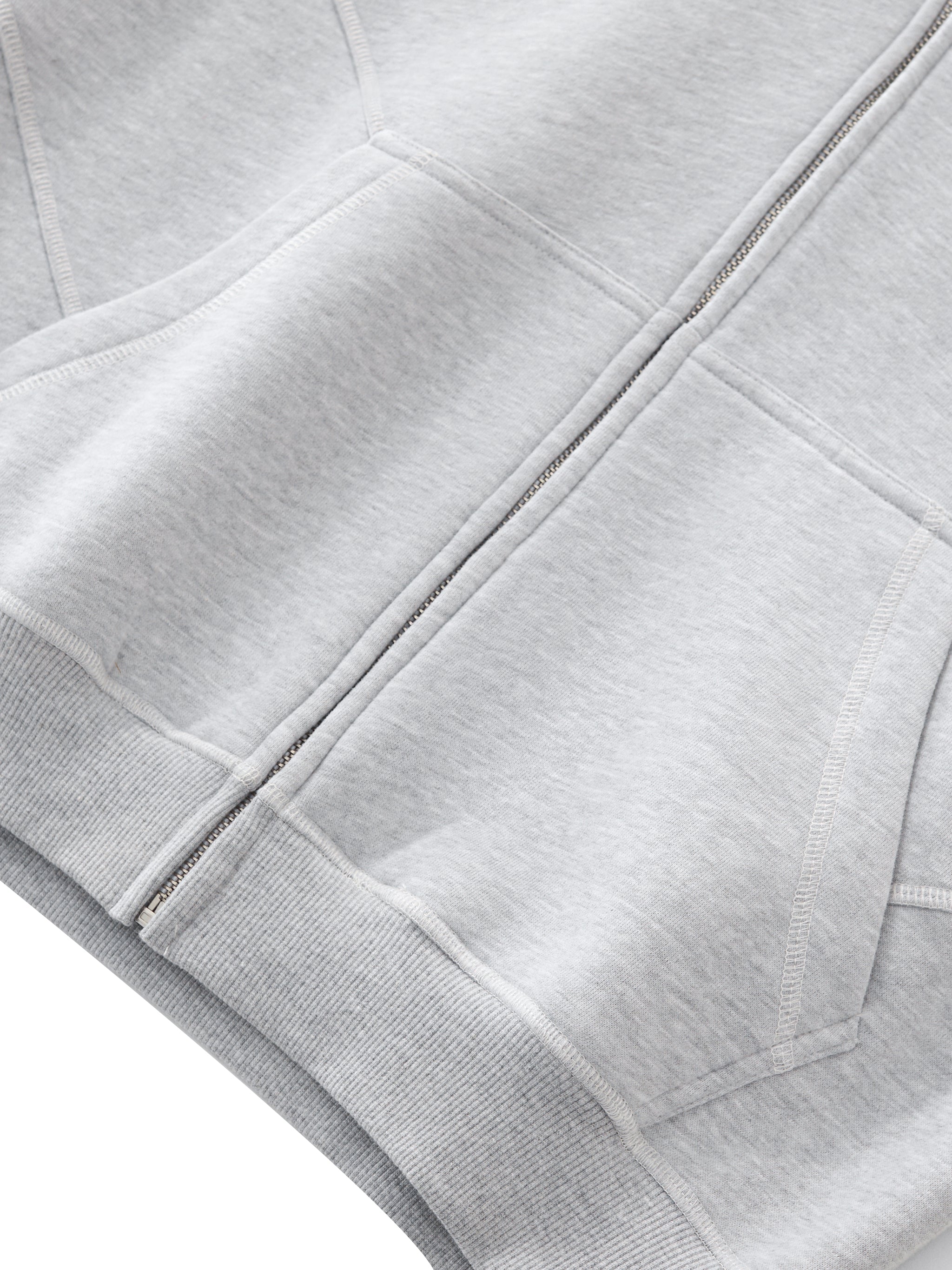 Ascension Ash Zip Hoodie